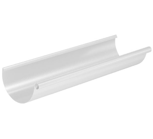 Водосток Aquasistem, система 150x100 - Водосточный желоб 3.00м RR 20 Мраморно-белый купить в Пыть-Яхе