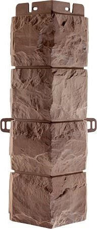 Фасадная панель Наружный угол фагот (каширский), 0,45 х 0,13м (н) купить в Пыть-Яхе