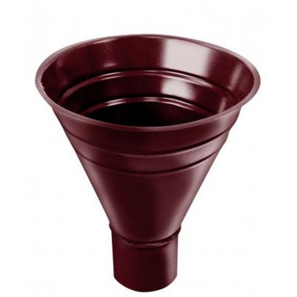 Водосток Grand Line 125x90 – Воронка водосборная RAL 3005 купить в Пыть-Яхе