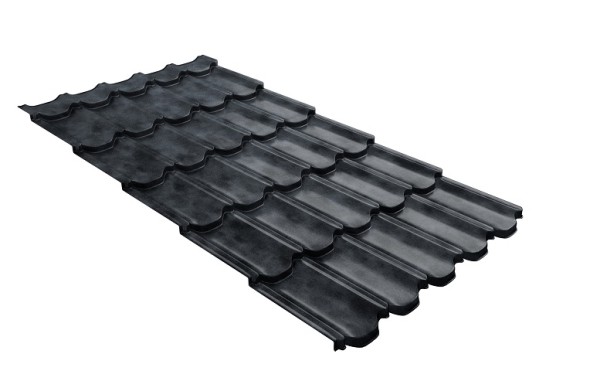 Металлочерепица квинта плюс с 3D резом 0,45 Safari Grey купить в Пыть-Яхе