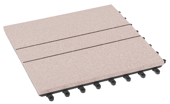 Модульный паркет ДПК GRINDERDECO Комфорт 1 Выбеленный дуб купить в Пыть-Яхе