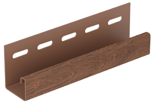 J-планка Софит PRO Тёмный орех купить в Пыть-Яхе