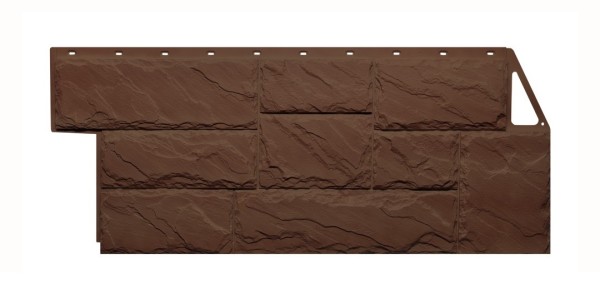 Фасайдинг Серия «Камень крупный» Коричневый купить в Пыть-Яхе