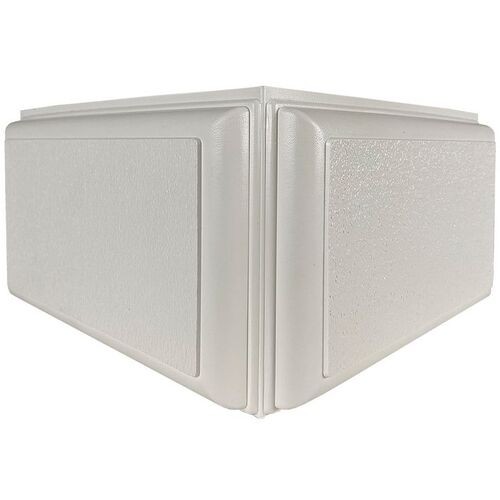 Угол Наружный к Фасадным Термопанелям Доломит Дагестанский Камень 235 мм Белый купить в Пыть-Яхе