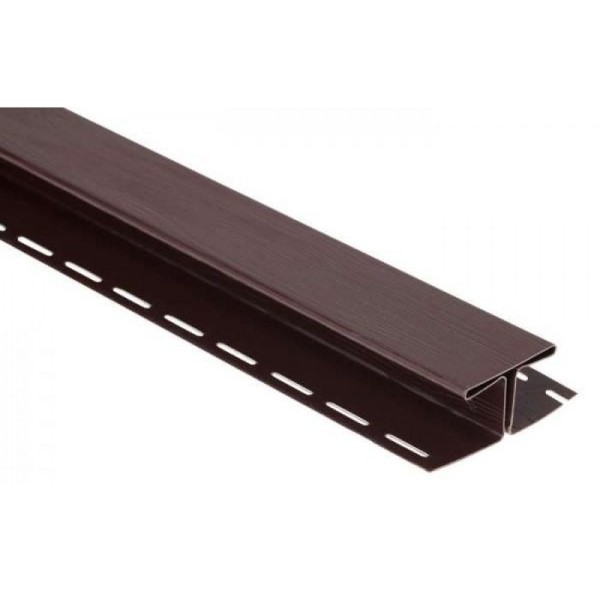 Н-профиль Люкс Крашенный, T-18, ВН, Коричневый купить в Пыть-Яхе