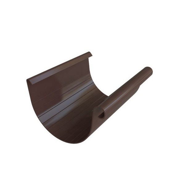 Водосток Альта-Профиль ПВХ – Желоб водосточный 3м (коричневый) купить в Пыть-Яхе