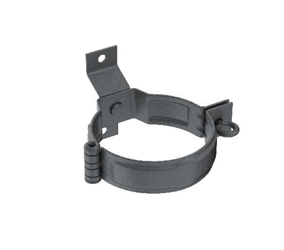 Водосток Aquasistem, Система 125/90 - Декоративный хомут трубы под дерево с комплектом крепления RR 23 Маренго matt купить в Пыть-Яхе