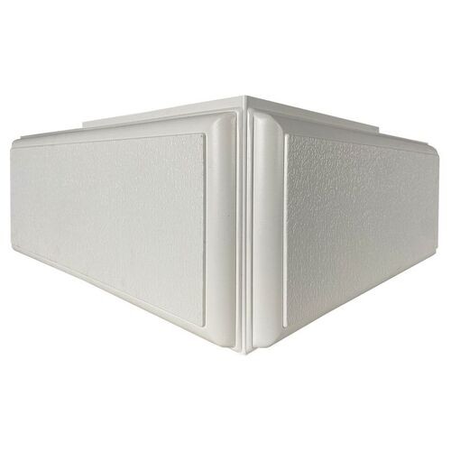 Угол Наружный к Фасадным Термопанелям Доломит Дагестанский Камень 400 мм Белый купить в Пыть-Яхе