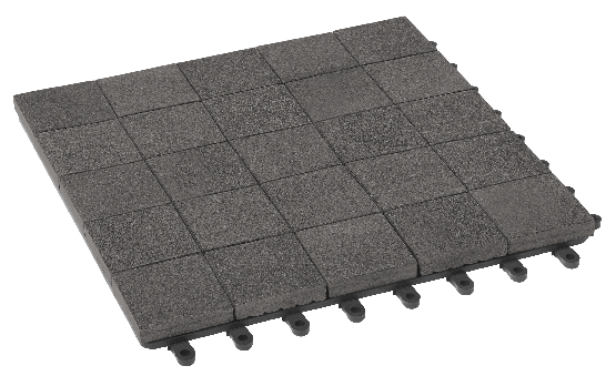 Модульный паркет ДПК GRINDERDECO Мозаика 13 Серый базальт купить в Пыть-Яхе