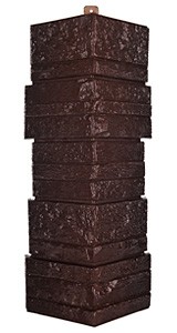 Угол T-Сайдинг-Альпийская Сказка ЭКО-2 Венге