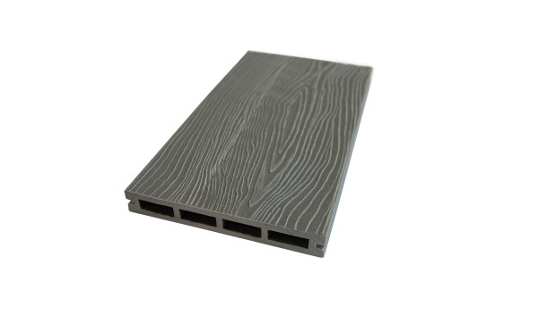 Террасная доская ДПК NanoWood Nature 3D (20мм) пустотелая Серый купить в Пыть-Яхе