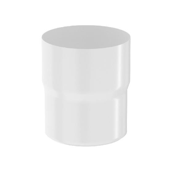 Водосток Aquasistem, система 150x100 - Соединитель трубы RR 20 Мраморно-белый купить в Пыть-Яхе