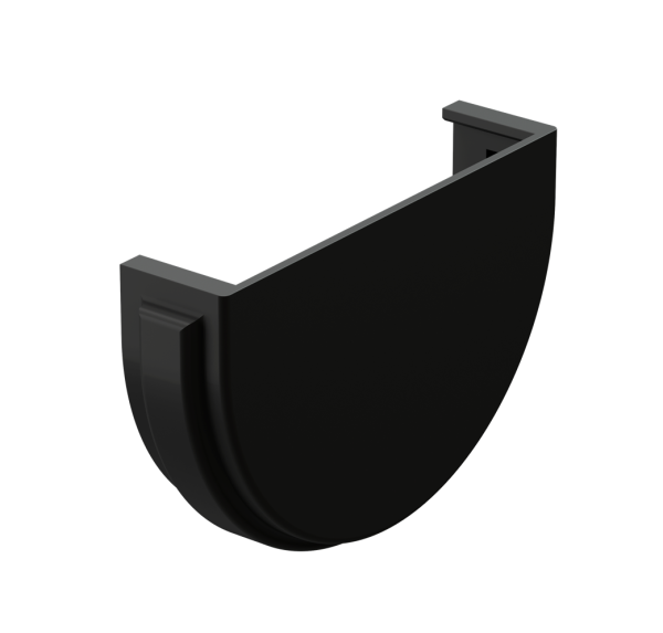 Заглушка желоба Docke Premium ПВХ - Карбон купить в Пыть-Яхе