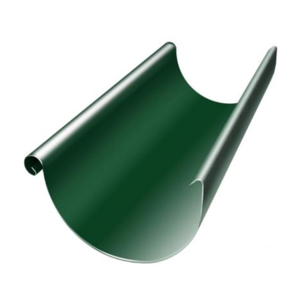 Водосток Grand Line 125x90 – Желоб 3м RAL 6005 купить в Пыть-Яхе