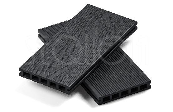 Доска террасная ДПК 3D SEQUOIA Evolution WOOD BLACK купить в Пыть-Яхе