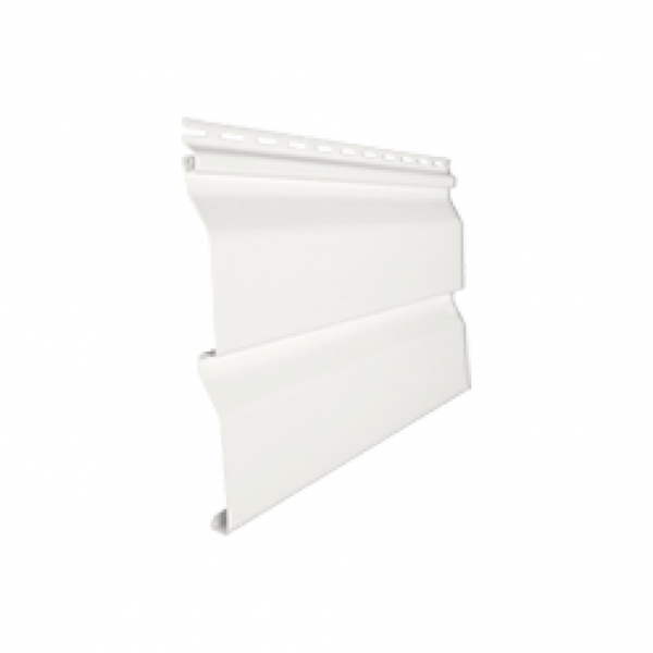 Сайдинг Виниловый Vinyl-On, D4.5 DUTCHLAP Корабельный Брус, Белый купить в Пыть-Яхе