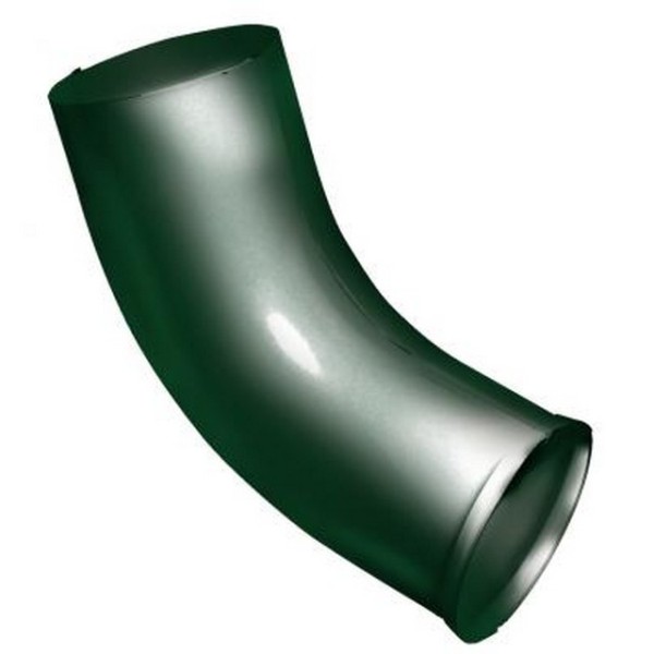 Водосток Grand Line 125x90 – Колено сливное RAL 6005 купить в Пыть-Яхе