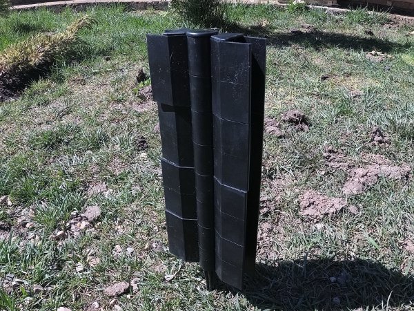 Угловой элемент поворотный, пластиковый от 60° до 300° для доски 300х30 мм из ДПК чёрный Holzhof купить в Пыть-Яхе