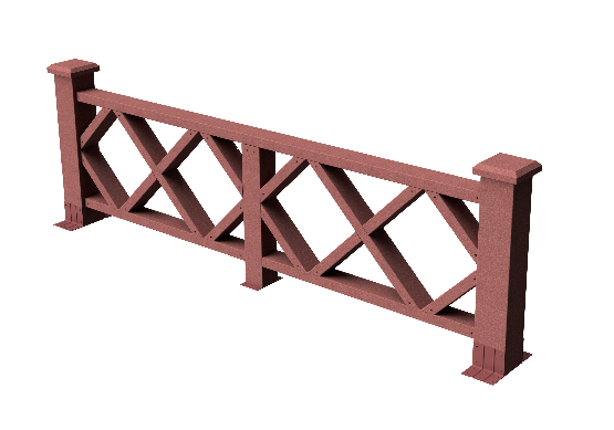 Ограждения декоративное ДПК GRINDERDECO  Миллениум мербау купить в Пыть-Яхе