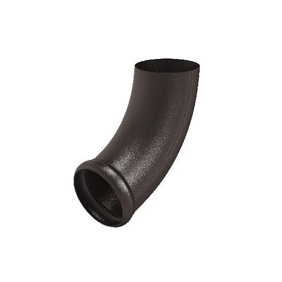 Водосток Aquasistem, Система 150/100 - Отвод трубы декорированный RR 32 Тёмно-коричневый matt купить в Пыть-Яхе