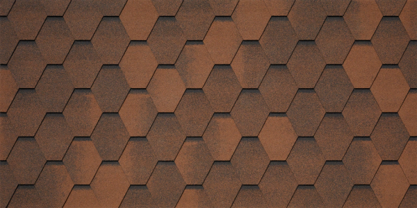 Гибкая черепица Tegola UNICA VENETO MARRONE 423 купить в Пыть-Яхе
