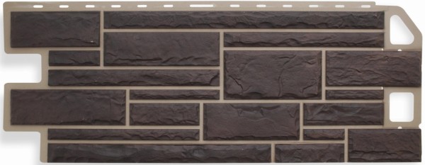 Цокольный сайдинг альта-профиль - коллекция "камень", жжёный купить в Пыть-Яхе