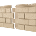 Фасадная панель Ю-пласт Стоун Хаус S-Lock Клинкер песочный купить в Пыть-Яхе