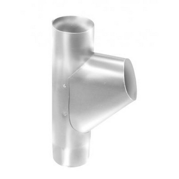 Водосток Grand Line 150x100 – Тройник RAL 9003 купить в Пыть-Яхе