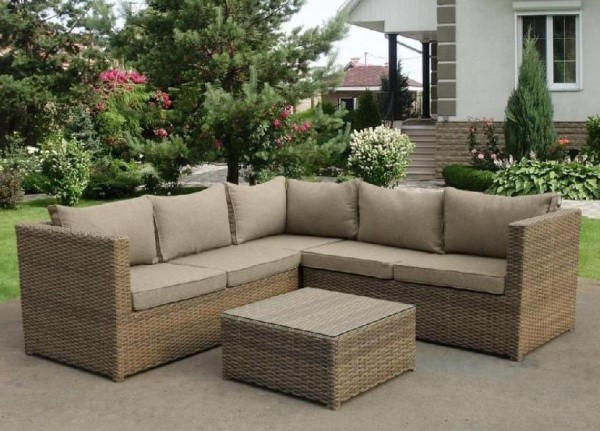 Комплект мебели AFINA плетеной из иск. ротанга YR825B Beige купить в Пыть-Яхе