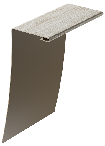 Универсальный околооконный профиль 89/254 мм, Орех купить в Пыть-Яхе