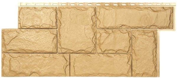 Фасадная панель T-Сайдинг-МАРСЕЛЬ ЭКО-1 Амбер купить в Пыть-Яхе