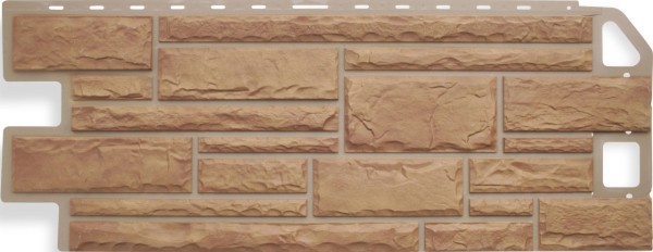 Цокольный сайдинг альта-профиль - коллекция "камень", бежевый купить в Пыть-Яхе