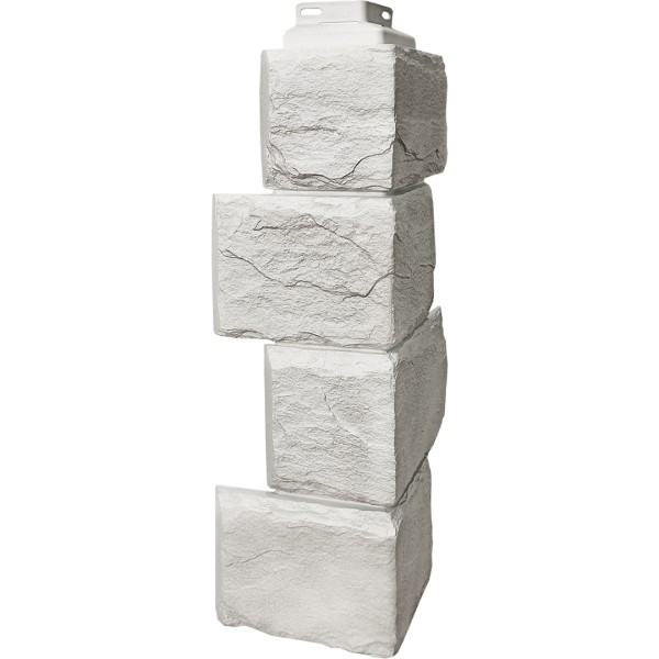 Угол наружный FineBer – “Камень природный” Жемчужный купить в Пыть-Яхе