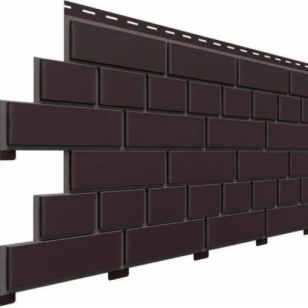 Фасадная панель Доломит Кирпич, Коричневый купить в Пыть-Яхе