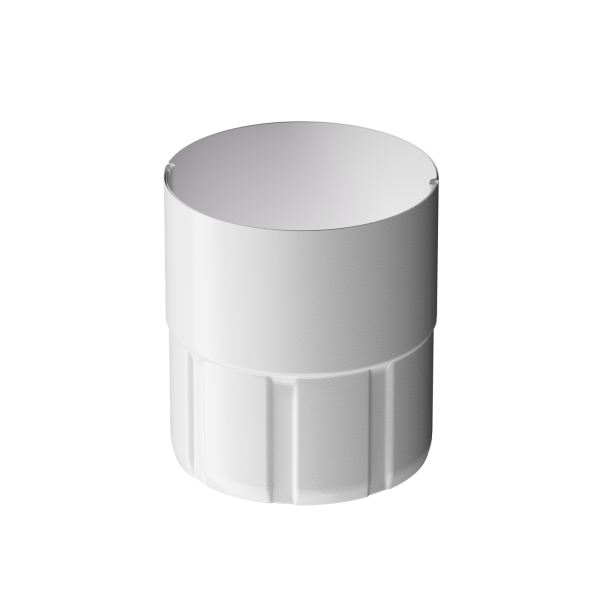 Муфта соединительная для водостока Döcke STAL PREMIUM, Пломбир купить в Пыть-Яхе