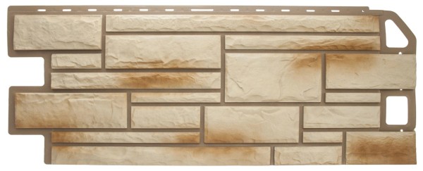 Цокольный сайдинг альта-профиль - коллекция "камень", ракушечник купить в Пыть-Яхе