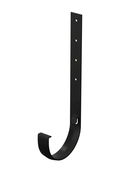 Кронштейн желоба металл Docke Premium ПВХ - Карбон купить в Пыть-Яхе