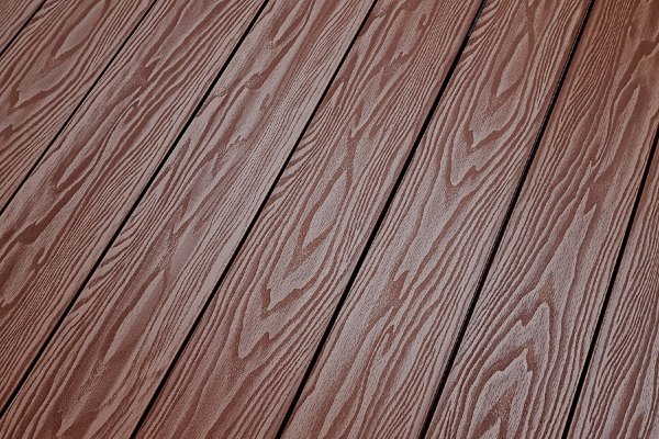 Террасная доска из ДПК Terrapol Смарт 3D Полнотелая с пазом Орех Милано купить в Пыть-Яхе