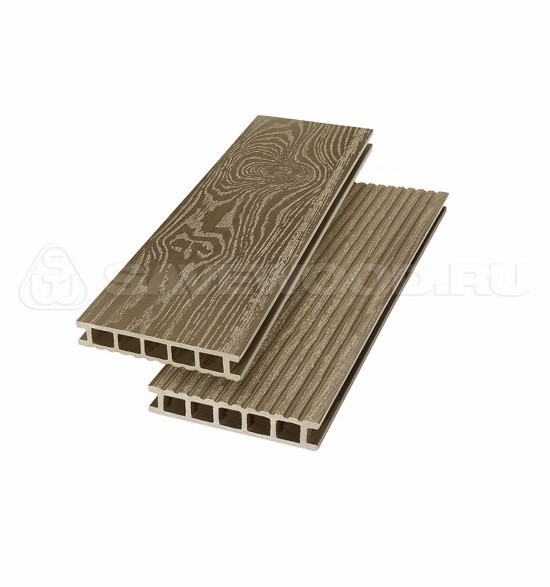 Террасная доска из ДПК SW Ornus тангенциальный распил тик купить в Пыть-Яхе
