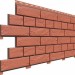 Фасадная панель Доломит Кирпич Славянка Красный купить в Пыть-Яхе