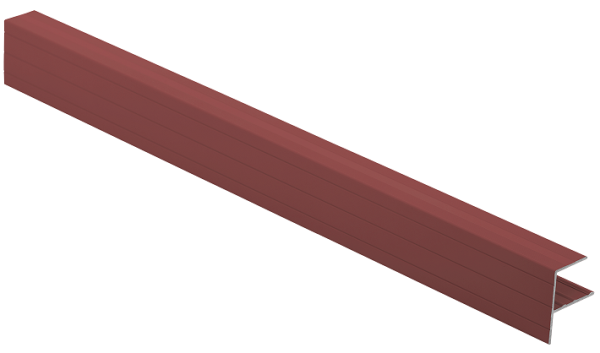 F-профиль Grinder закрывающий красный купить в Пыть-Яхе