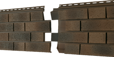 Фасадная панель Ю-пласт Стоун Хаус S-Lock Клинкер Нордик лава