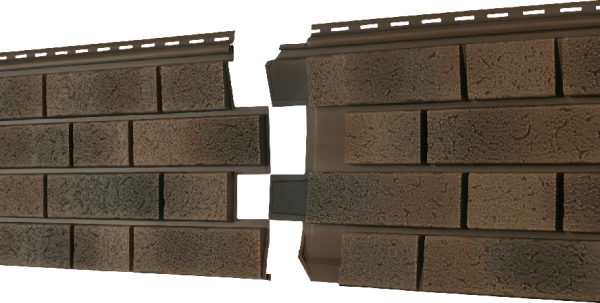 Фасадная панель Ю-пласт Стоун Хаус S-Lock Клинкер Нордик лава купить в Пыть-Яхе