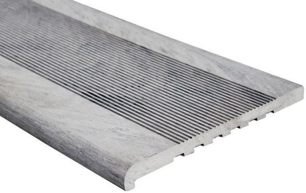 Ступень ДПК Outdoor Havana/Вельвет полнотелая серая  микс купить в Пыть-Яхе