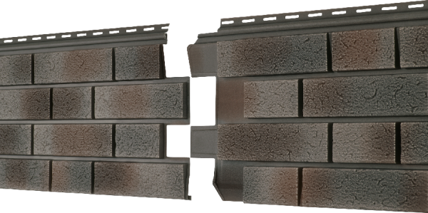 Фасадная панель Ю-пласт Стоун Хаус S-Lock Клинкер Нордик пепел купить в Пыть-Яхе