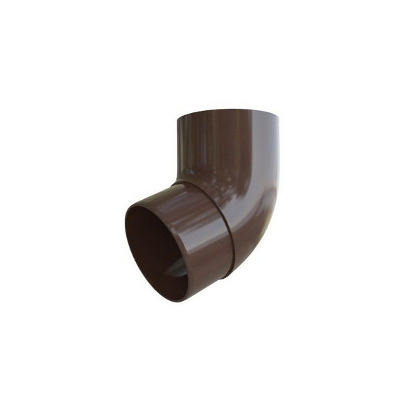 Водосток Альта-Профиль ПВХ – Колено 45 (коричневый) купить в Пыть-Яхе