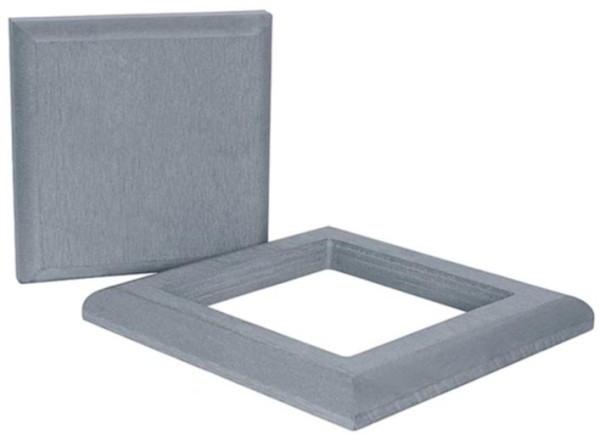 Комплект крышка и юбка ДПК для столба Polivan SINGARAJA серый купить в Пыть-Яхе