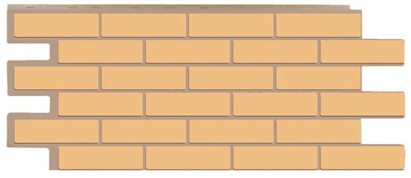 Фасадная панель T-Сайдинг - Кирпич Модерн Бежевый купить в Пыть-Яхе