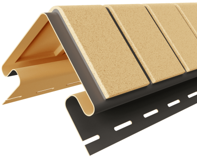 Угол наружный «Кирпич прокрашенный», Жёлтый