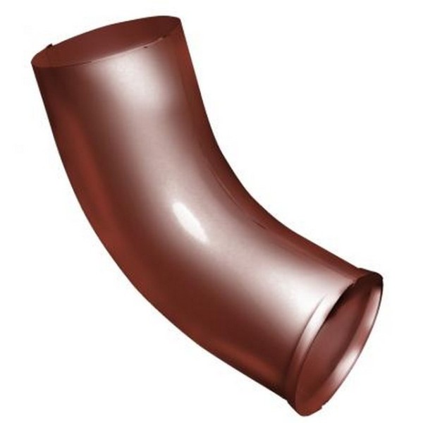 Водосток Grand Line 125x90 – Колено сливное RAL 8004 купить в Пыть-Яхе